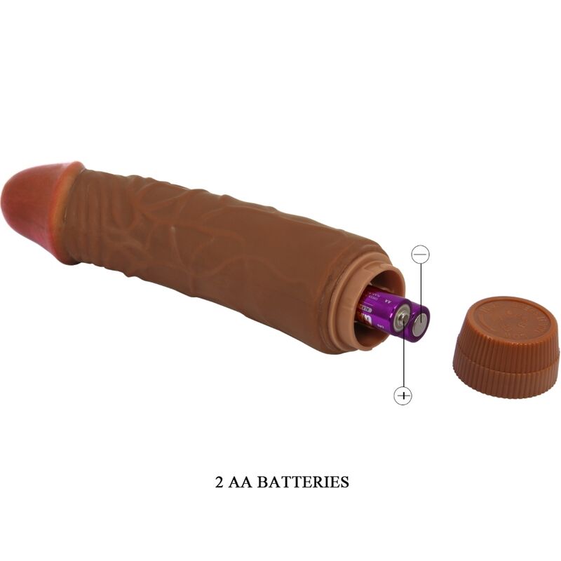 CALEXOTICS - PREGOS DE SILICONE 15.24 CM CASTANHO