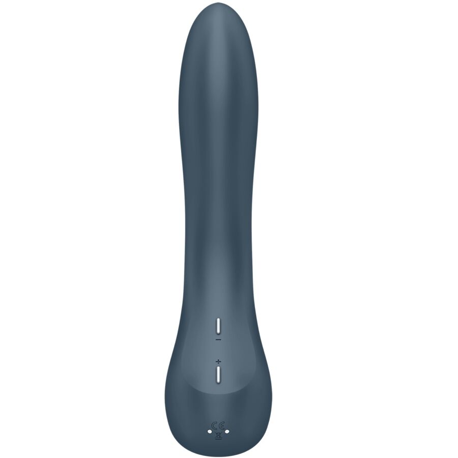 SATISFYER - G-SPOT WAVE 4 12 VIBRACIONES VIBRADOR GRIS OSCURO PROGRAMA