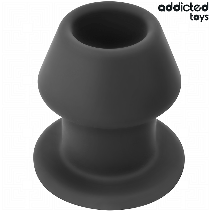ADICTED TOYS - TAPÓN ANAL HUECO EXTREMO TALLA M 8,7 CM