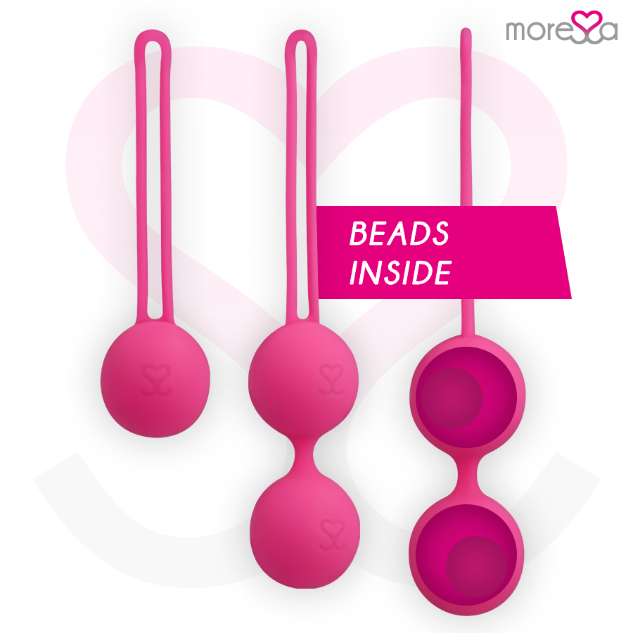 MORESSA - OSIAN PREMIUM SILICONE PINK SET (Osian One - 51 g | Osian Two - 101 g | Osian Three 85 g)