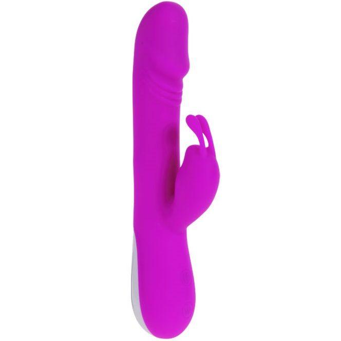 PRETTY LOVE - VIBRADOR ROBERT COM ESTIMULADOR DE CLITÓRIS - Intimate Vibes