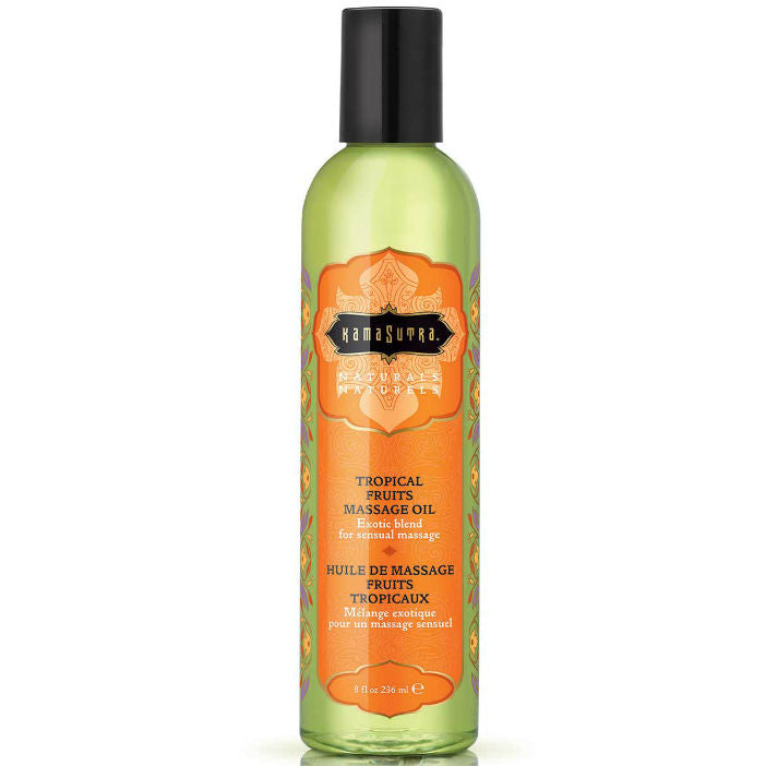KAMASUTRA - ACEITE DE MASAJE DE FRUTAS TROPICALES NATURALES 236ML
