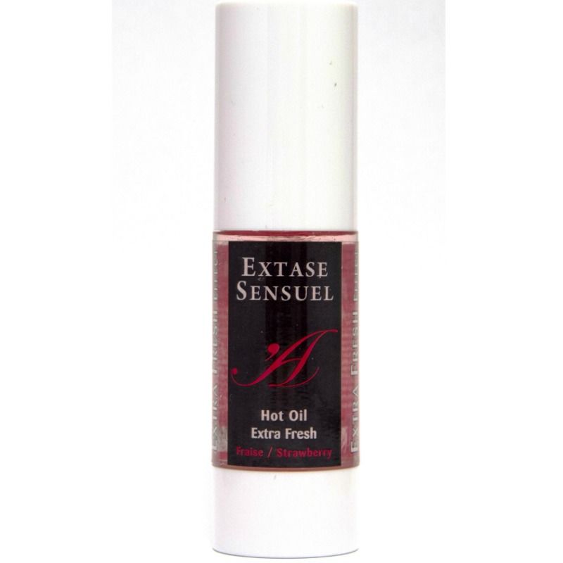 SENSUAL EXTASE - ACEITE DE MASAJE EFECTO FRESA EXTRA FRESCA 30 ML