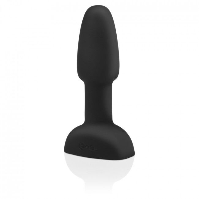 B-VIBE - PLUG ANAL CON CONTROL REMOTO Y ANILLO PEQUEÑO NEGRO