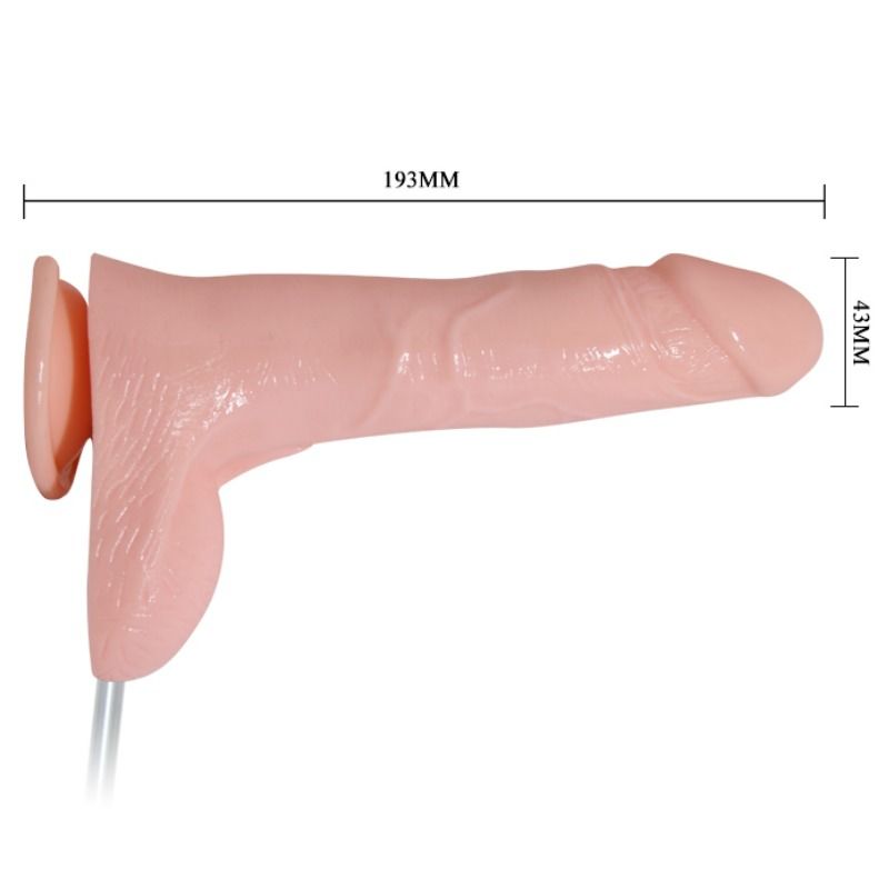 BAILE - PENE CON FUNCIÓN VIBRADORA Y EYACULACIÓN POR PULVERIZACIÓN DE AGUA