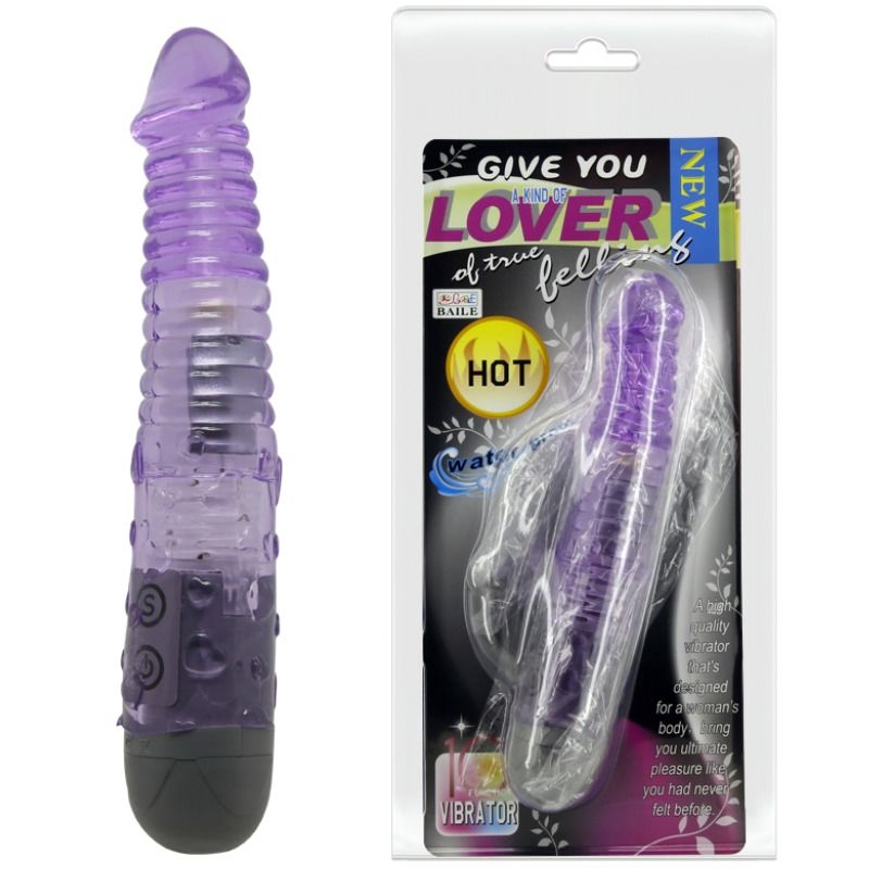 BAILE - REGALA A TU AMANTE UN VIBRADOR TIPO AMANTE LILA