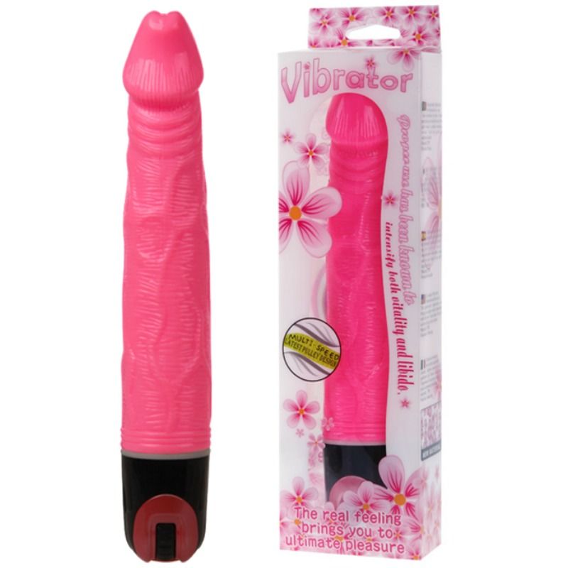BAILE - MULTI-SPEED VIBRATOR 21.5 CM PINK