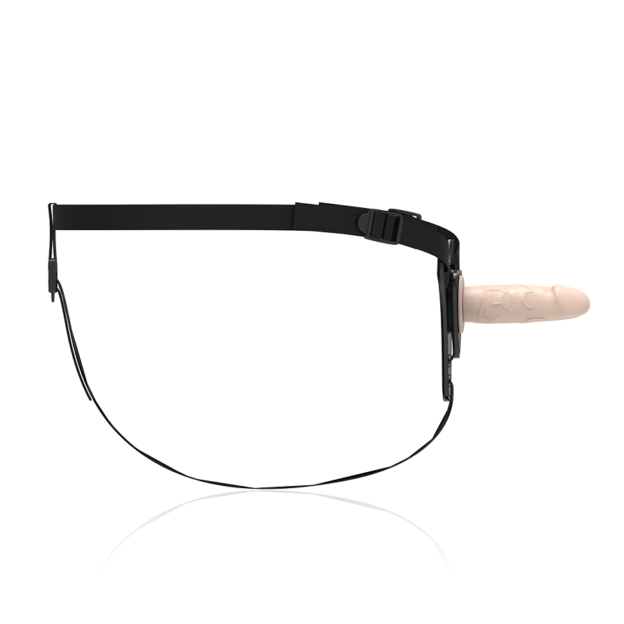 ARNÉS FETICHE SUMMISSIVE - SILICONA REALISTA CARNE 12,5 CM