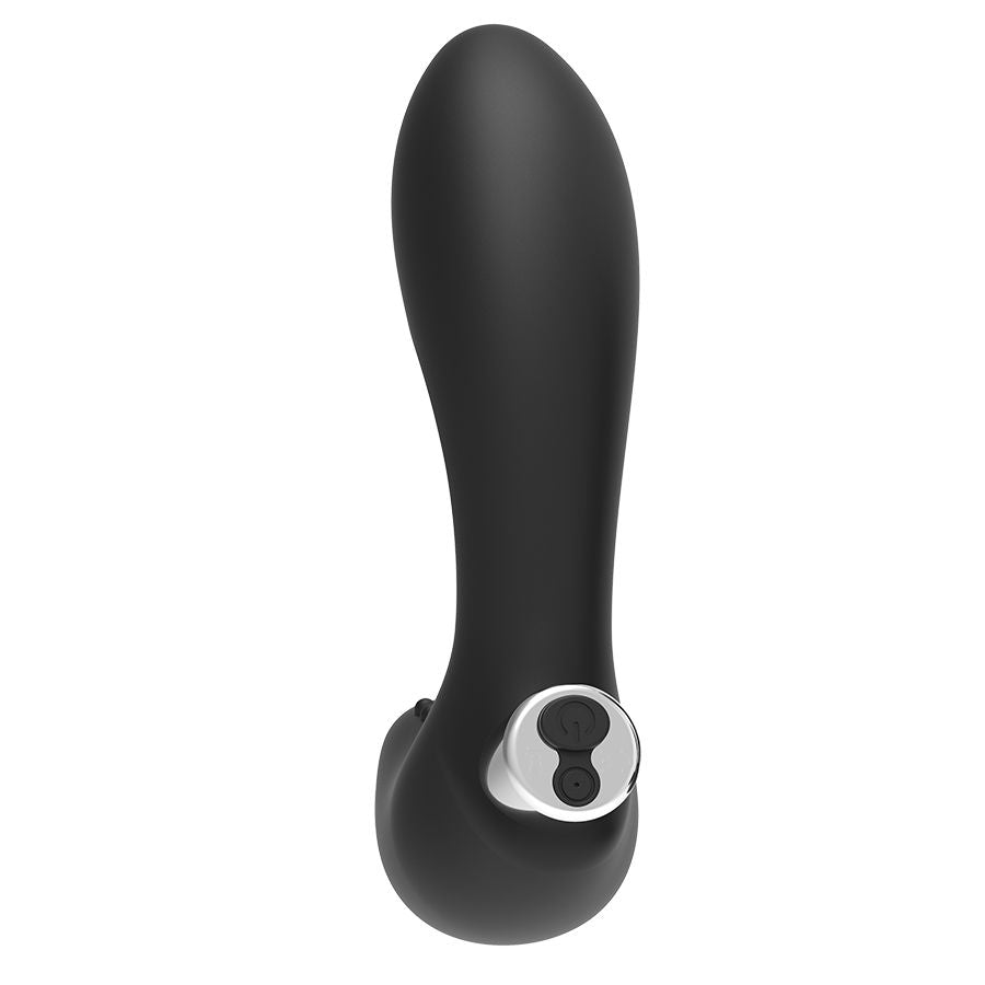 ADDICTED TOYS - VIBRADOR PROTÉSICO RECARGABLE - MODELO 4 - NEGRO