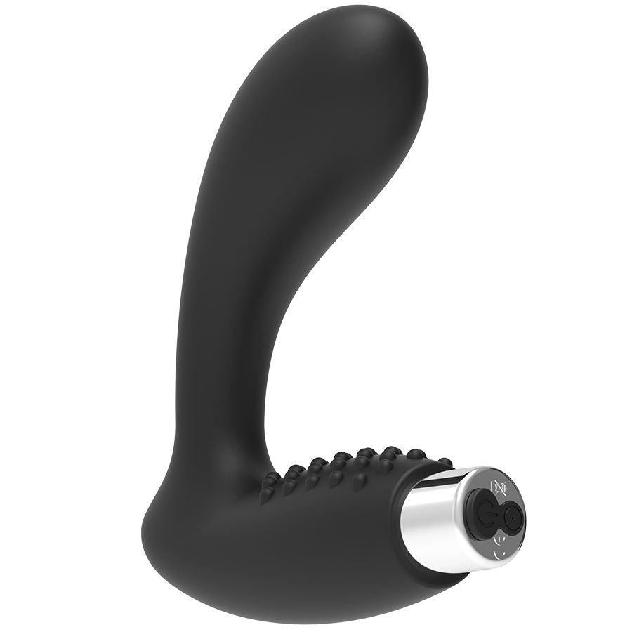 ADDICTED TOYS - VIBRADOR PROTÉSICO RECARGABLE - MODELO 5 - NEGRO