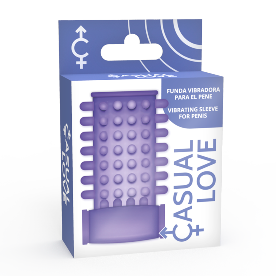 CASUAL LOVE - ANILLO VIBRADOR PARA EL PENE COLOR LILA