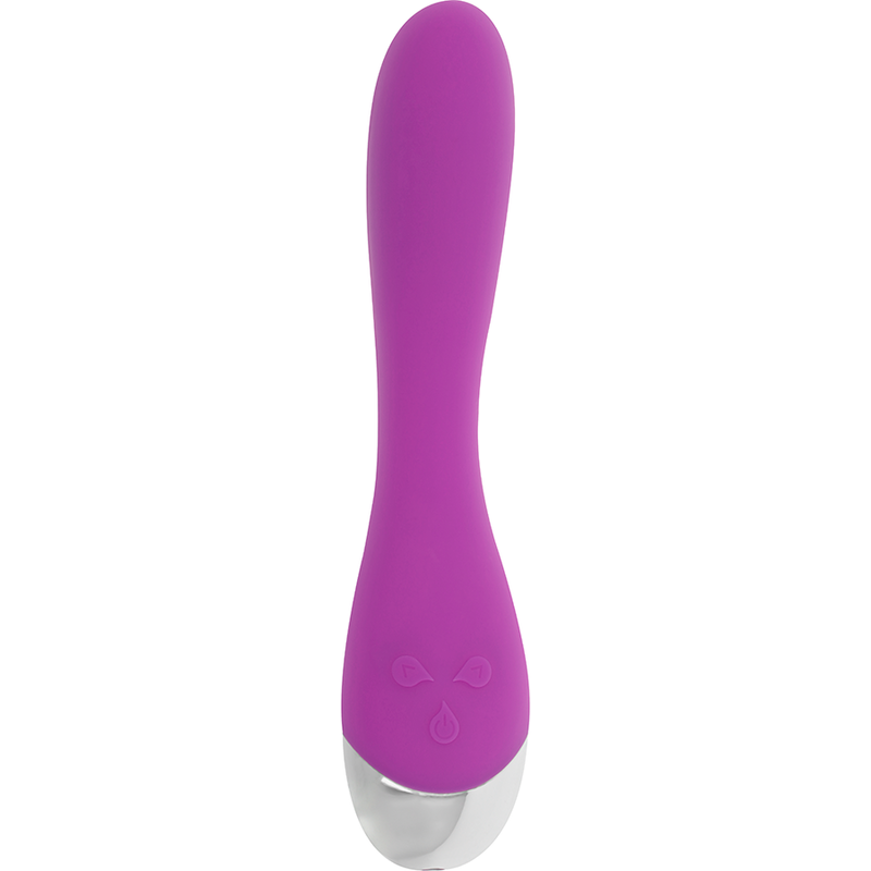 OHMAMA - VIBRADOR 6 MODOS Y 6 VELOCIDADES MORADO 20,5 CM