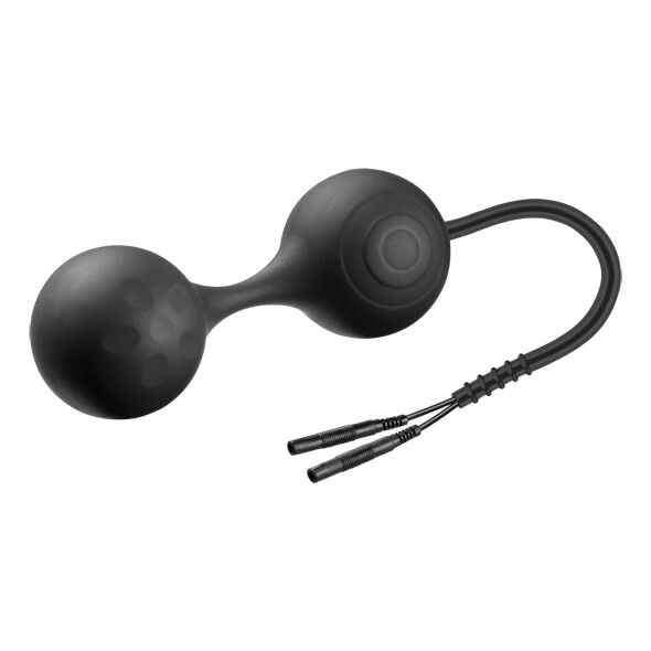 ELECTRASTIM - EJERCICIO DE KEGEL NEGRO DE SILICONA DE CALAMAR