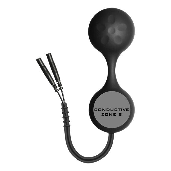 ELECTRASTIM - EJERCICIO DE KEGEL NEGRO DE SILICONA DE CALAMAR
