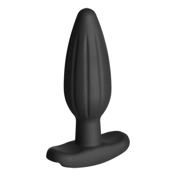 ELECTRASTIM - PLUG ANAL DE SILICONA NEGRO BALANCEADOR MEDIANO