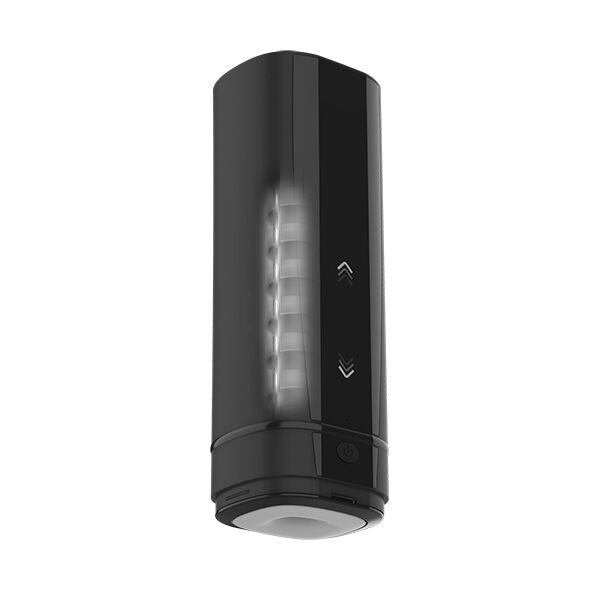 KIIROO - MASTURBADOR TELEDILDONIC ONYX+ CON TEXTURA DE CUERO