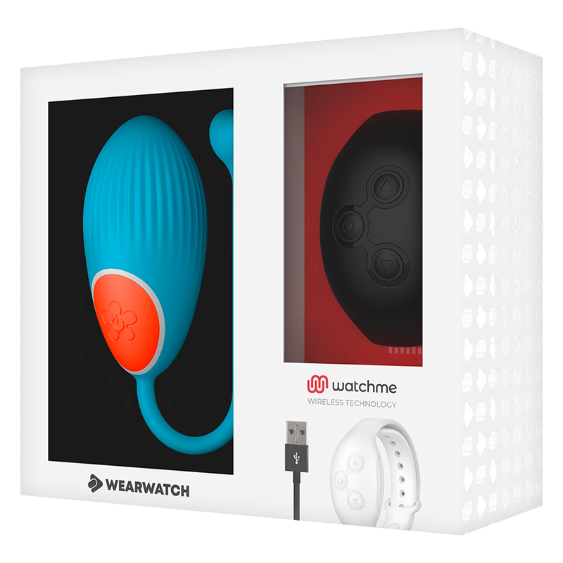 WEARWATCH - TECNOLOGÍA WATCHME CONTROL REMOTO HUEVO AZUL / JET