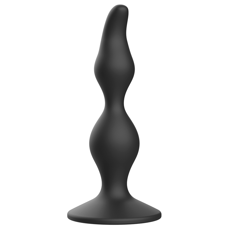 JUGUETES ADICTOS - PLUG SEXUAL ANAL NEGRO DE 12 CM