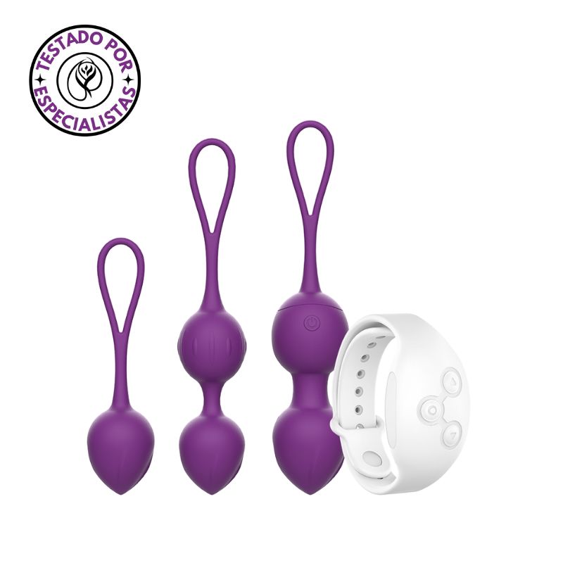 REWOLUTION - REWOBEADS BOLAS VIBRATÓRIAS CONTROLE REMOTO COM TECNOLOGIA WATCHME