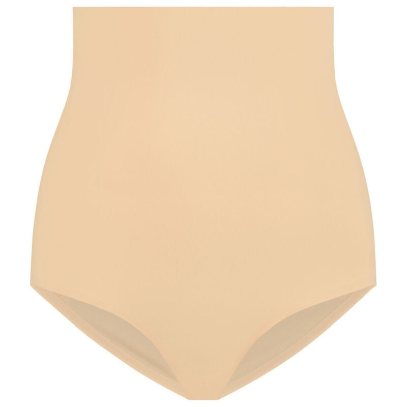 BYE-BRA - BRAGUITA SIN COSTURAS CON CINTURÓN ESTILO BEIGE TALLA L