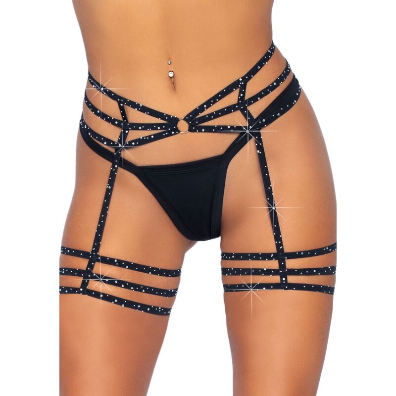 LEG AVENUE - ALAS DE LIGA DE DIAMANTES DE IMITACIÓN TALLA ÚNICA