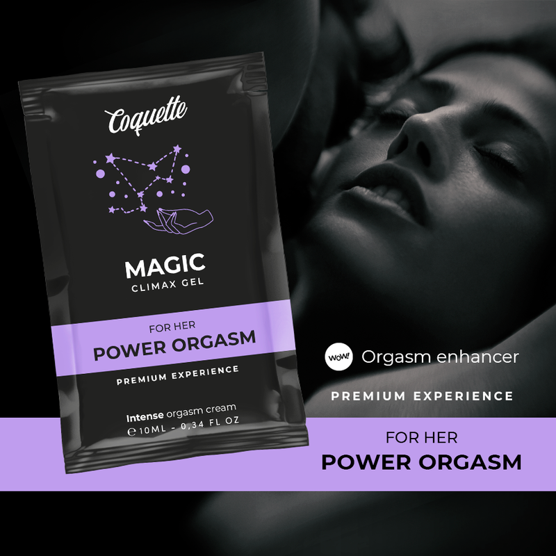 COQUETTE CHIC DESIRE - GEL MÁGICO DE BOLSILLO PARA EL CLIMAX GEL POTENCIADOR DEL ORGASMO 10 ML