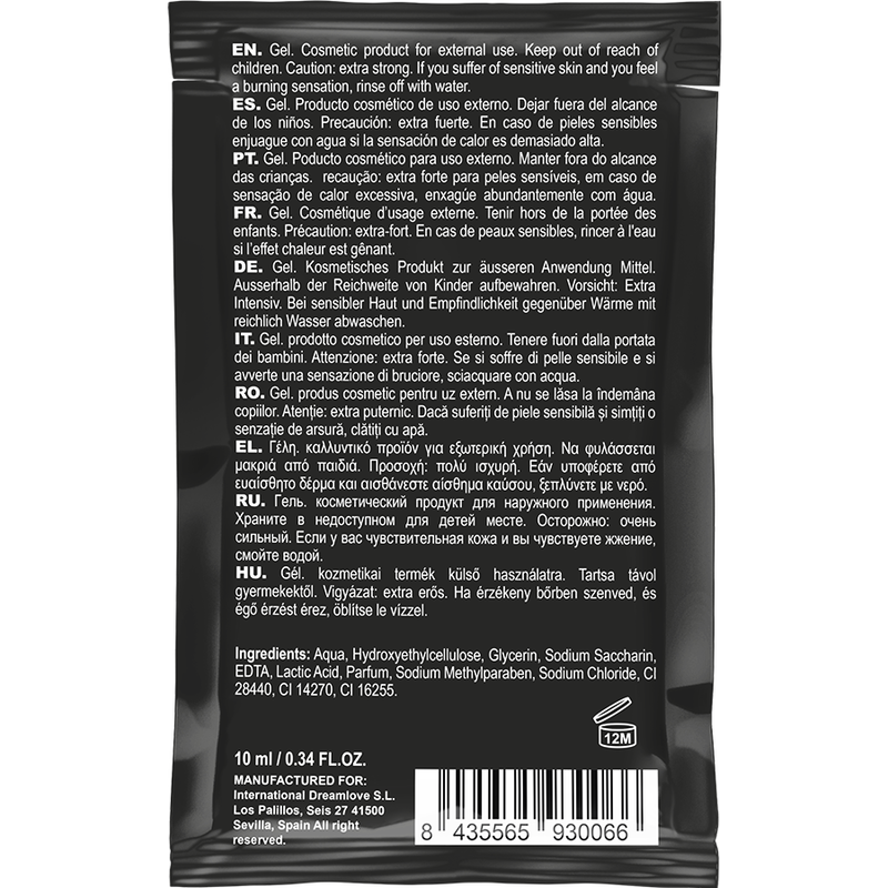 COQUETTE CHIC DESIRE - GEL MÁGICO DE BOLSILLO PARA EL CLIMAX GEL POTENCIADOR DEL ORGASMO 10 ML