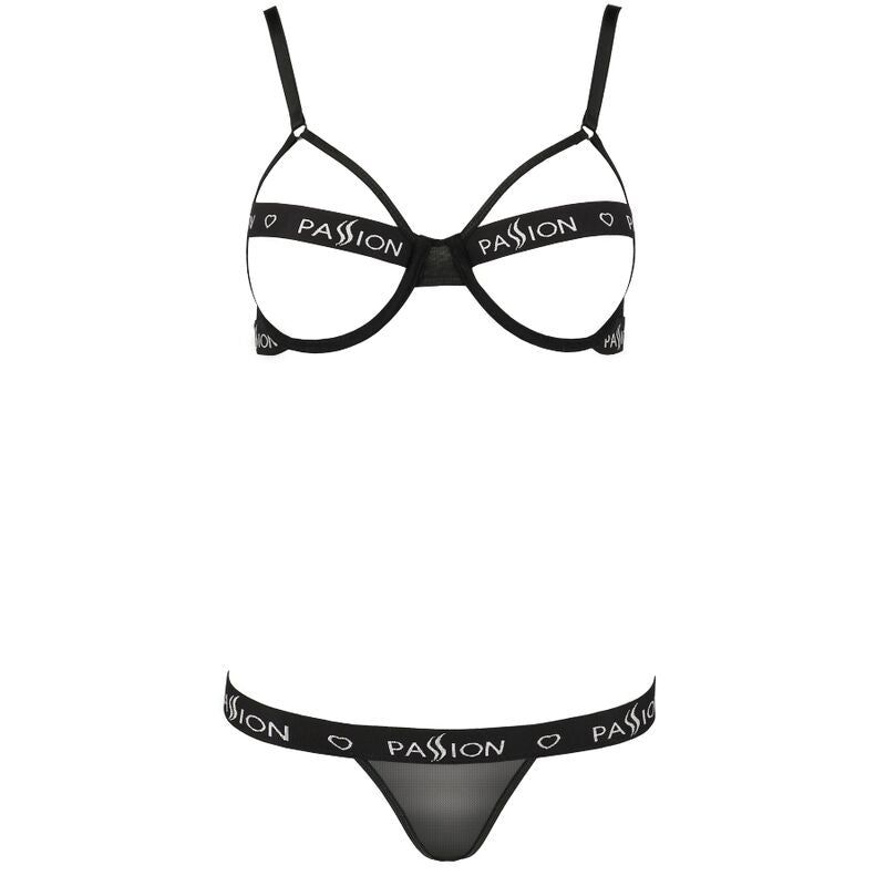 PASSION - CONJUNTO DE DOS PIEZAS KYOUKA NEGRO S/M