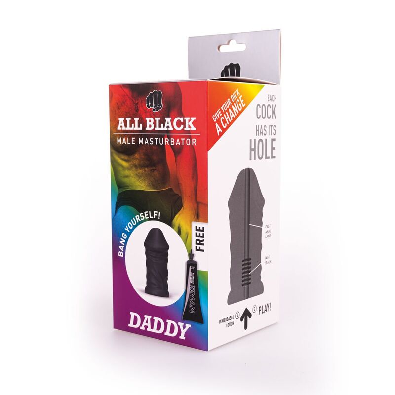 ALL BLACK - MASTURBATING DADDY