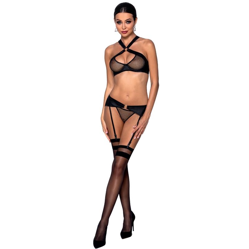PASSION - AMANDA ECO-LEATHER SET S/M