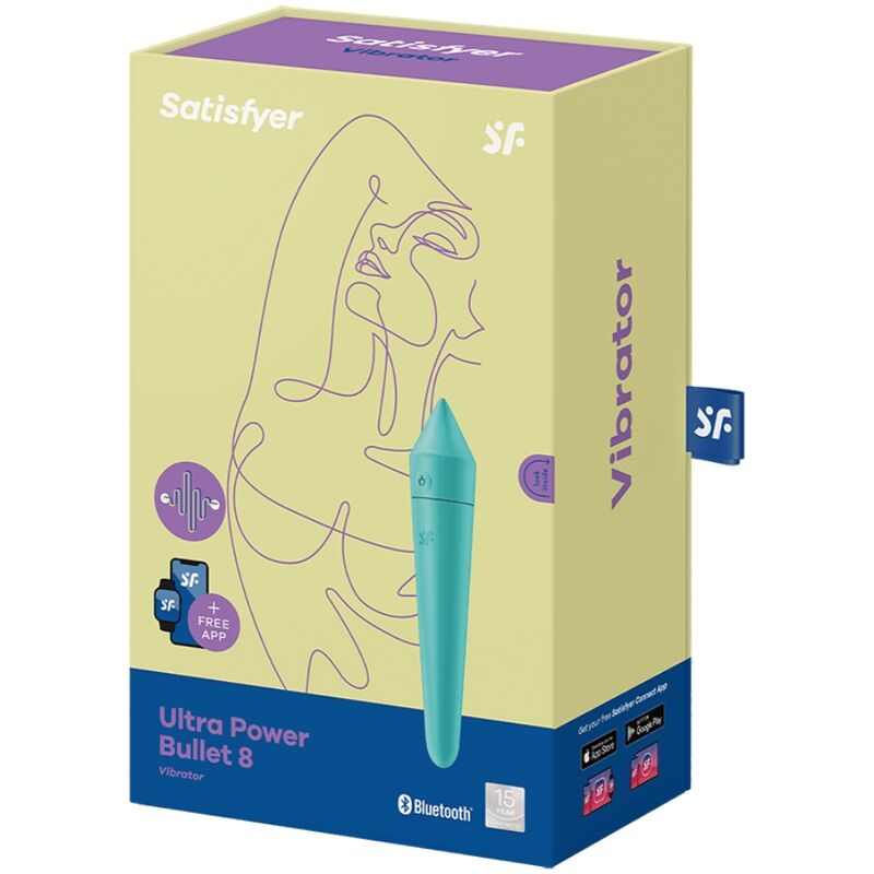 ULTRA POWER BULLET 8 TURQUESA
