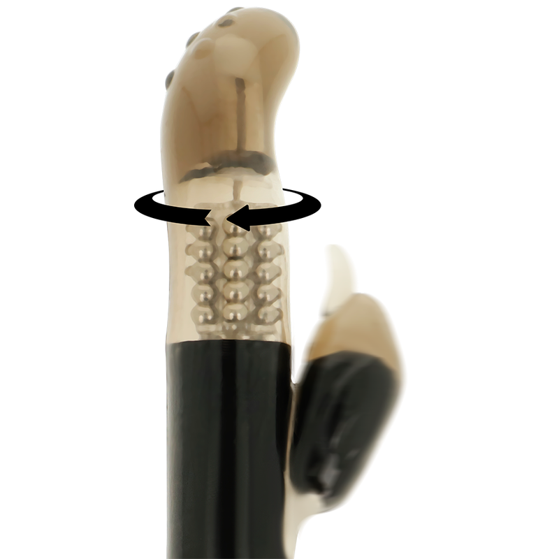 OHMAMA - ROTATING VIBRATOR WITH DELFIN CLITORAL STIMULATOR