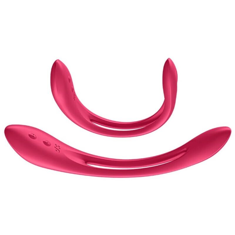 SATISFYER - MULTIVIBRADOR ELASTIC JOY ROJO