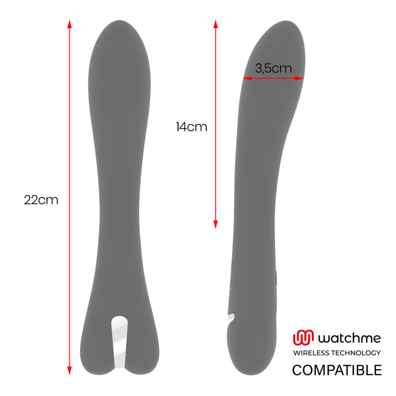 BRILLY GLAM - RYAN VIBRADOR WATCHME TECNOLOGÍA INALÁMBRICA COMPATIBLE
