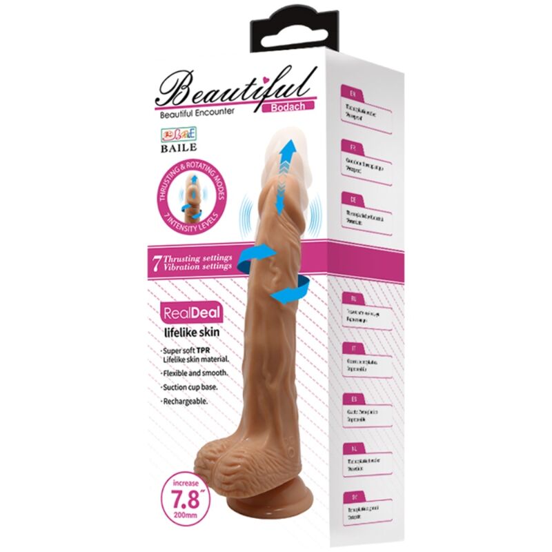 BAILE - BONITO ENCUENTRO DE AMOR BODACH VIBRACIÓN Y ROTACIÓN 20 CM