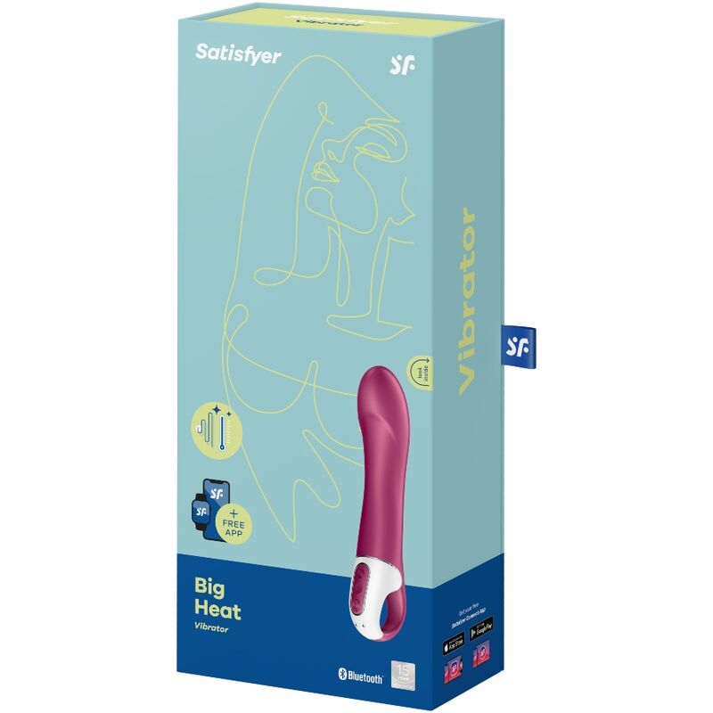 SATISFYER - VIBRADOR GSPOT BIG HEAT