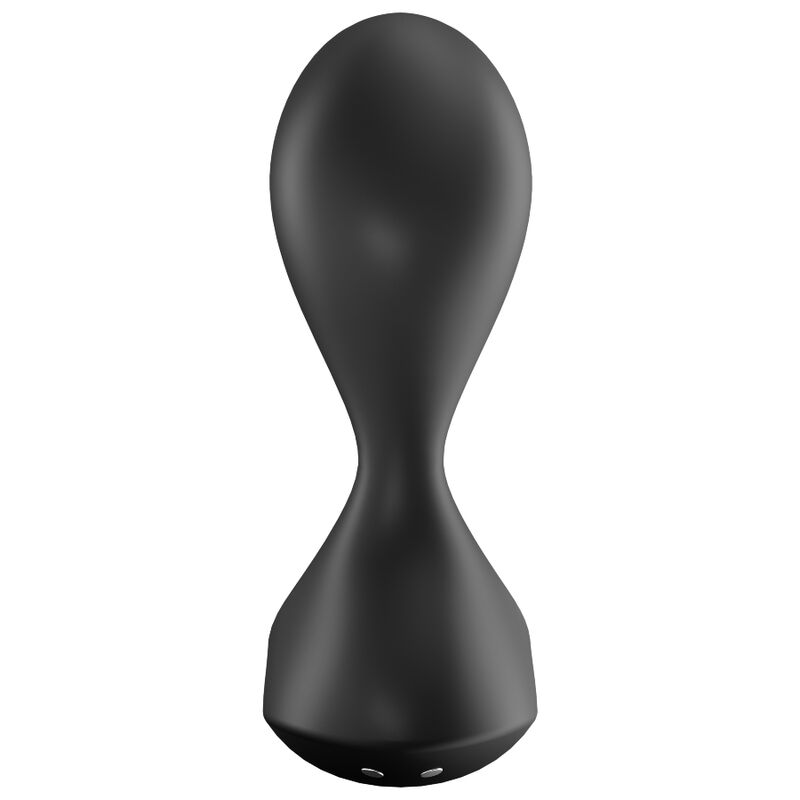 SATISFYER - PLUG VIBRADOR SWEET SEAL APP NEGRO