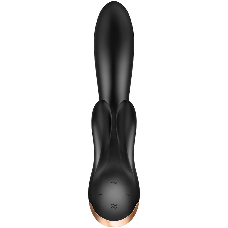 SATISFYER - APLICACIÓN VIBRADOR BLANCO DOBLE FLEX