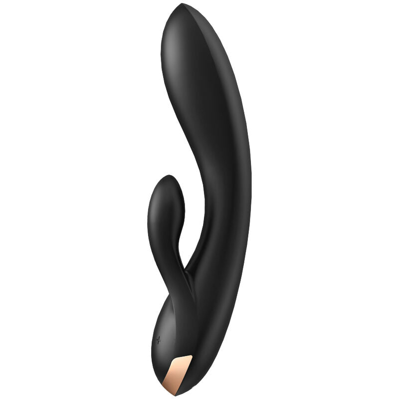 SATISFYER - APLICACIÓN VIBRADOR BLANCO DOBLE FLEX