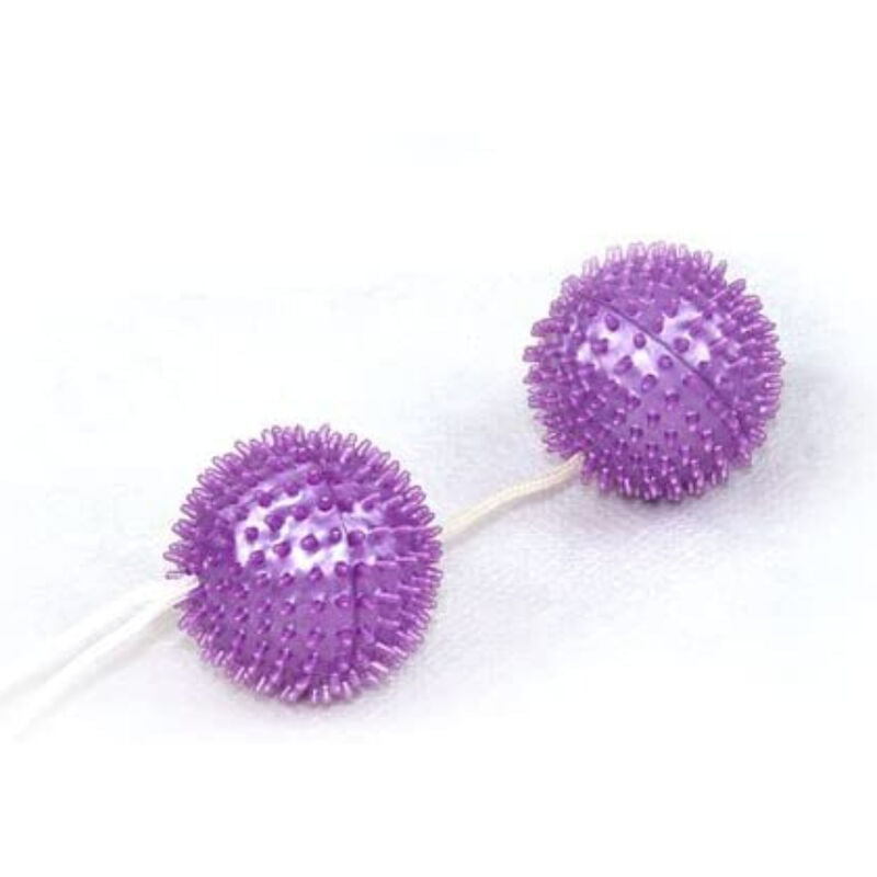 BAILE - BOLAS TEXTURIZADAS MORADA PLACER PROFUNDO 3,60 CM