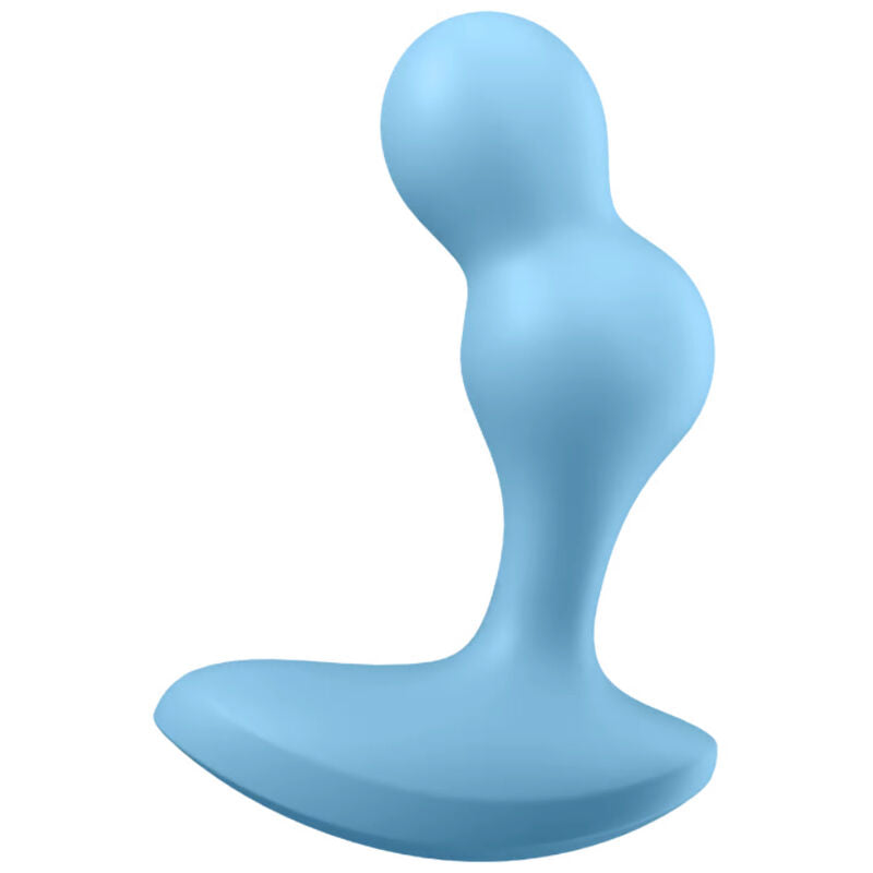 SATISFYER - PLUG VIBRADOR DEEP DIVER APP GRIS
