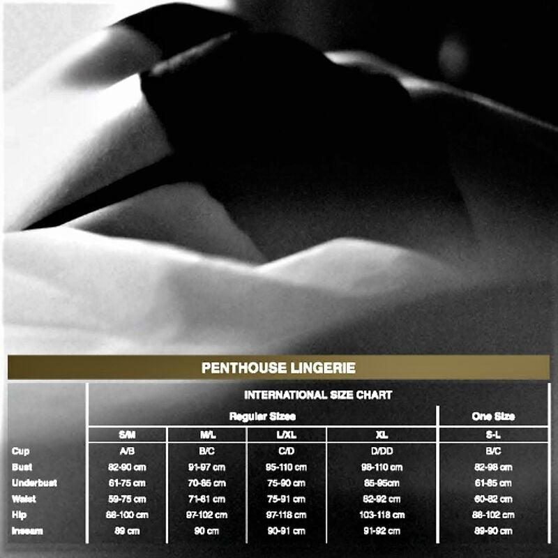 PENTHOUSE - TANGA NEGRA SECRETA ABIERTA S/M