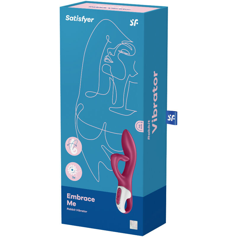 SATISFYER - VIBRADOR EBRACE ME G SPOT BERRY
