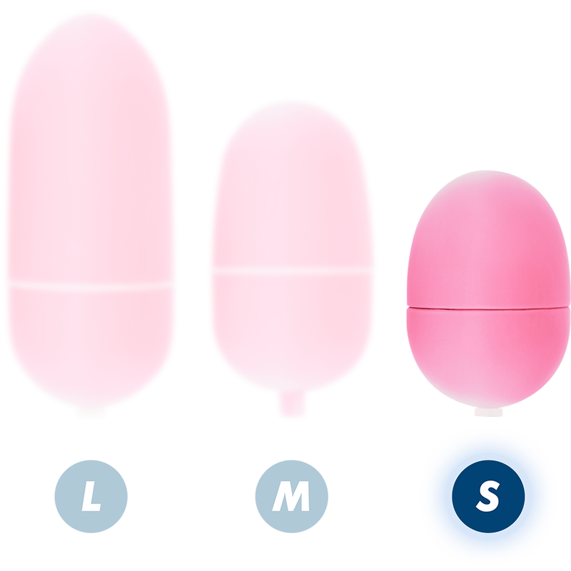 ONLINE - HUEVO VIBRADOR CON CONTROL REMOTO S ROSA
