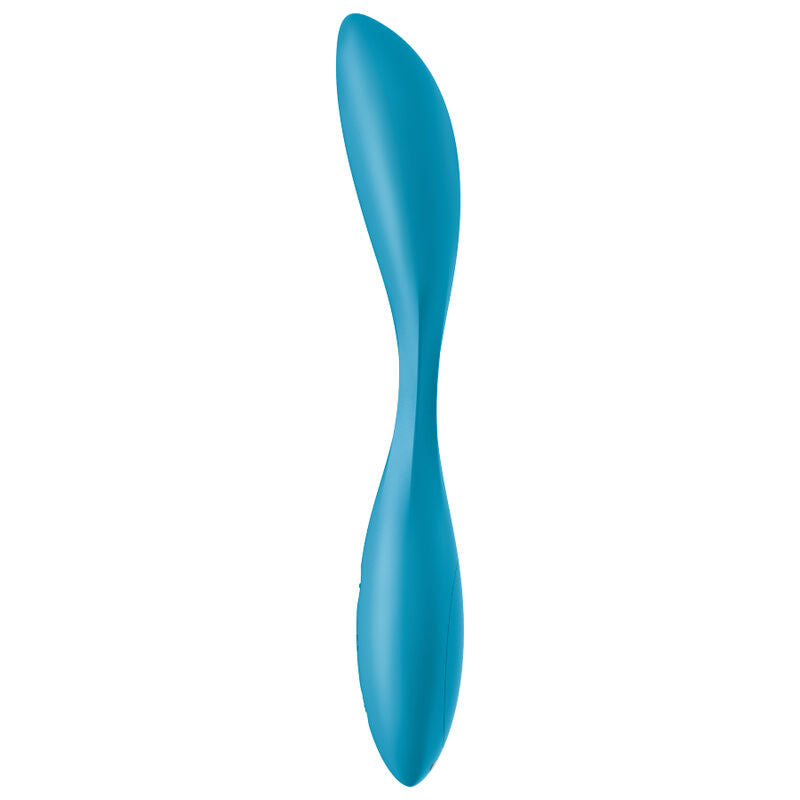 SATISFYER - VIBRADOR MULTIUSOS PUNTO G FLEX 1 AZUL
