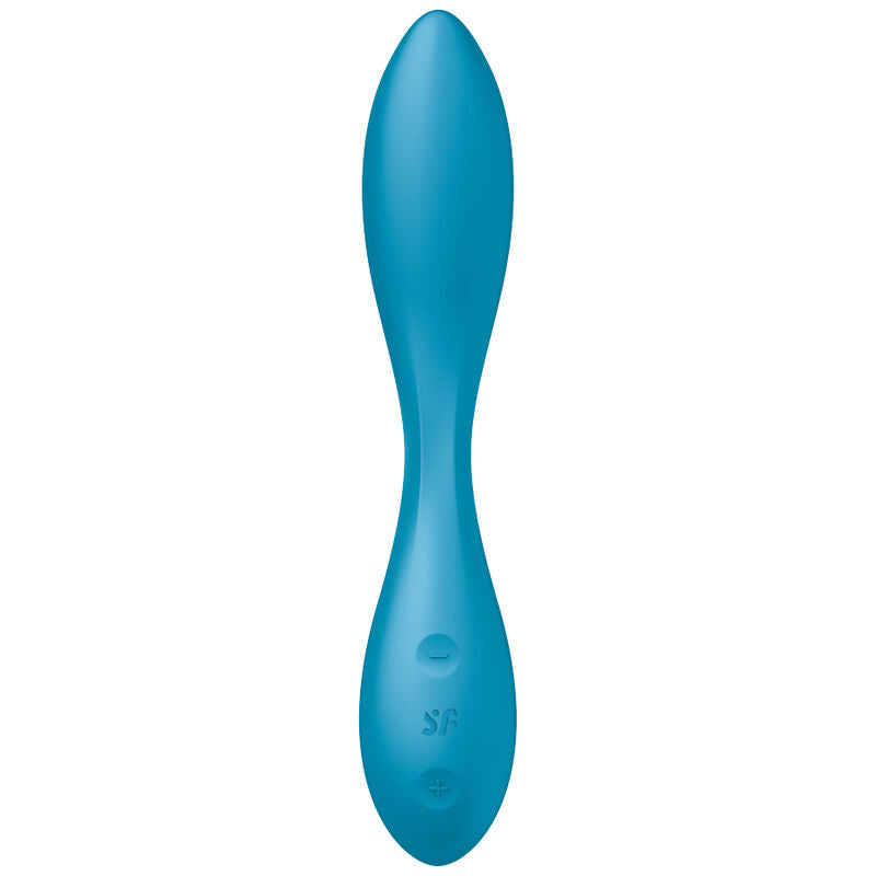 SATISFYER - VIBRADOR MULTIUSOS PUNTO G FLEX 1 AZUL