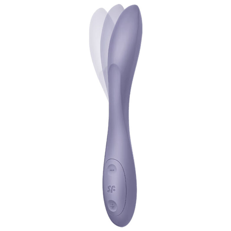 SATISFYER - VIBRADOR MULTIUSOS PUNTO G FLEX 2 MORADO