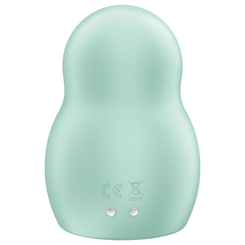 SATISFYER - PRO TO GO 1 ESTIMULADOR Y VIBRADOR DE DOBLE PULSACIÓN DE AIRE ROJO