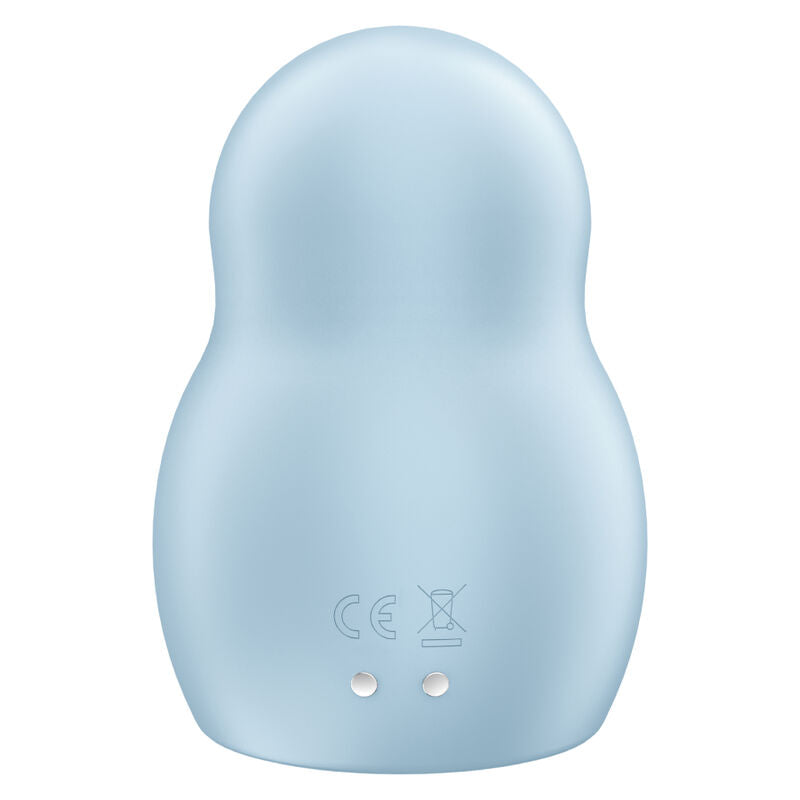 SATISFYER - PRO TO GO 1 ESTIMULADOR Y VIBRADOR DE DOBLE PULSACIÓN DE AIRE ROJO