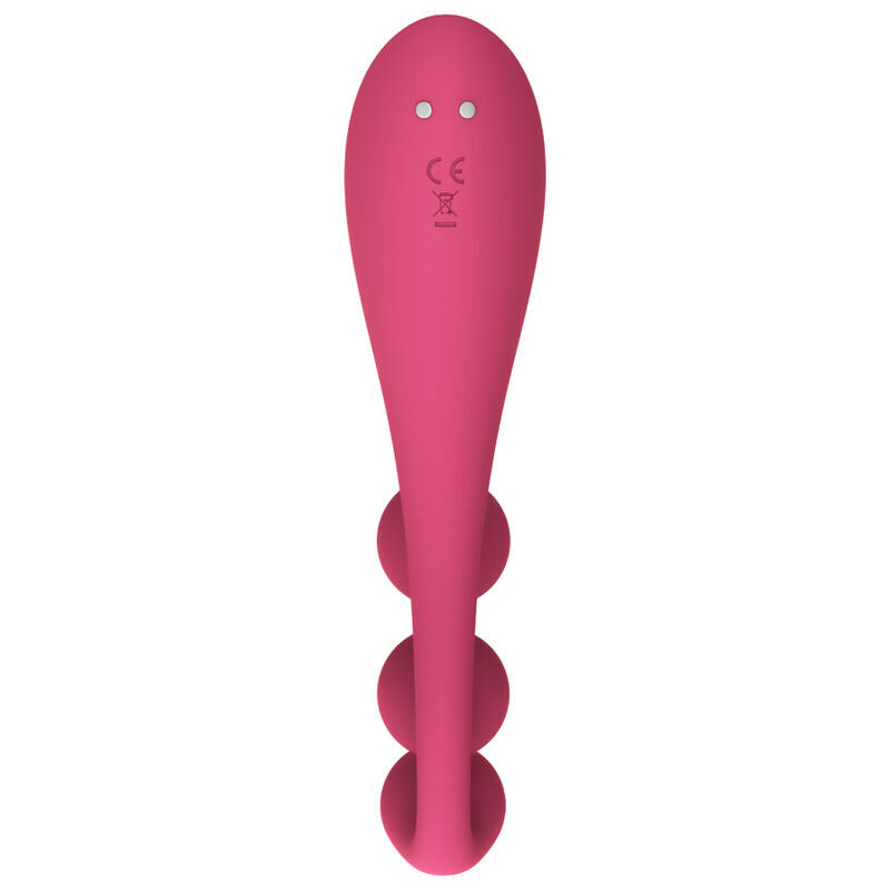 SATISFYER - MULTI VIBRADOR TRI BALL 1 ROJO